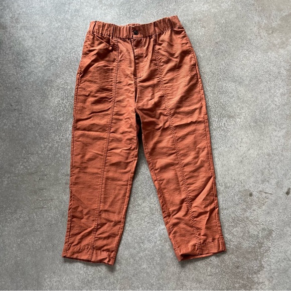 Madewell Tapered Huston Pull-On Crop Pants - Picture 4 of 7